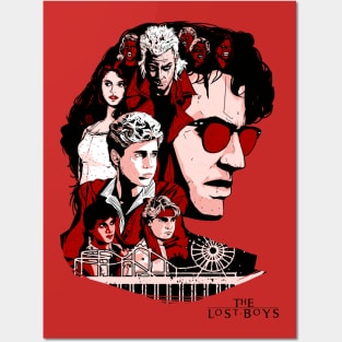 THE LOST BOYS - SEEING RED Posters and Art